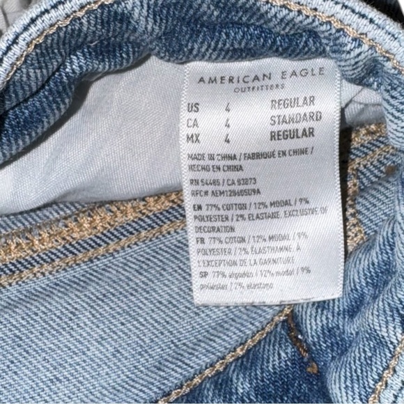 American Eagle Light Blue Denim Jeans - Picture 3 of 4